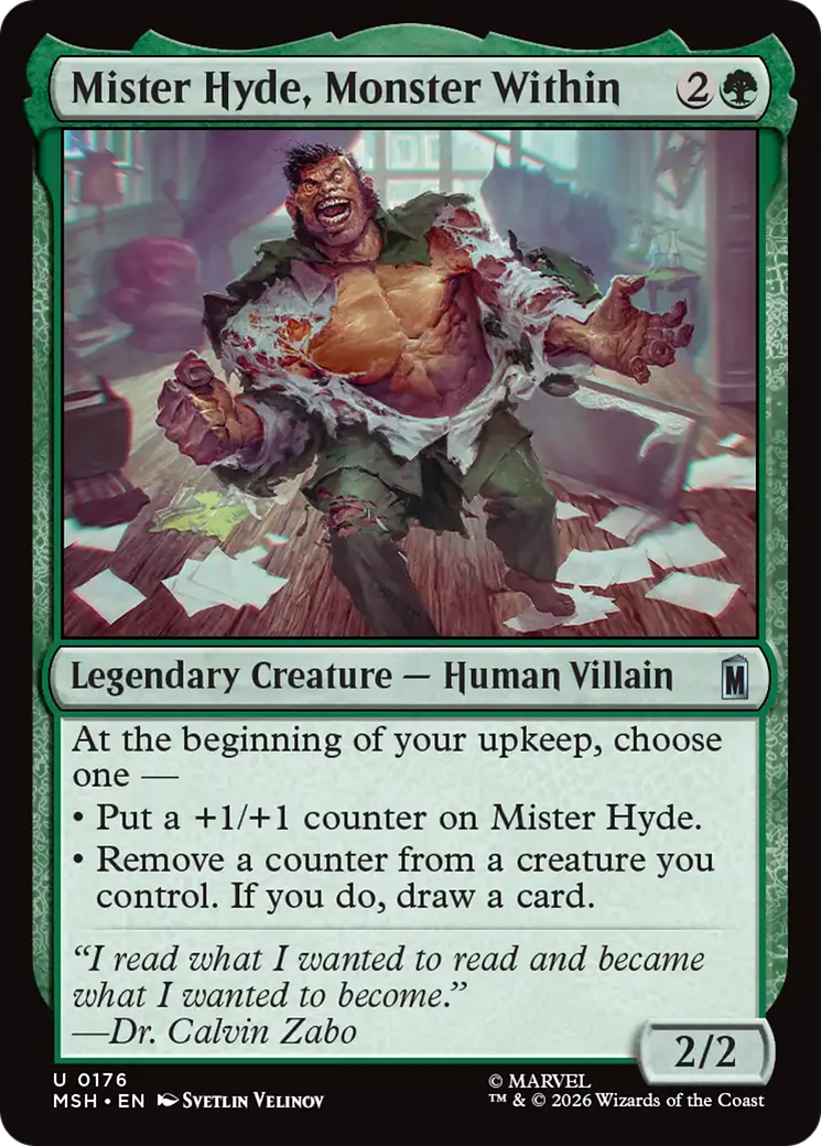 Mister Hyde, Monster Within [Marvel Super Heroes] | Deep Dive Games St. Marys