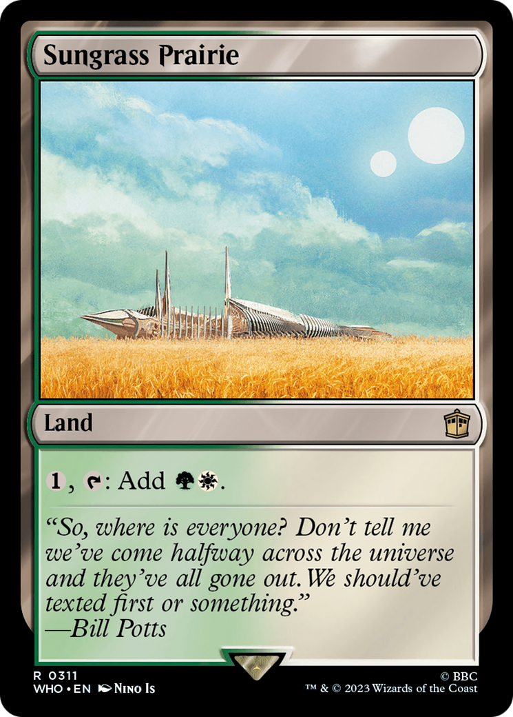 Sungrass Prairie [Doctor Who] | Deep Dive Games St. Marys