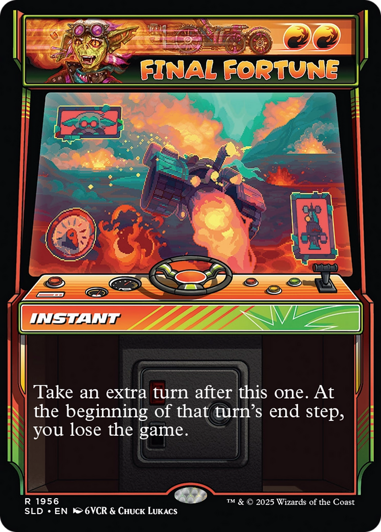 Final Fortune (Rainbow Foil) [Secret Lair Drop Series] | Deep Dive Games St. Marys