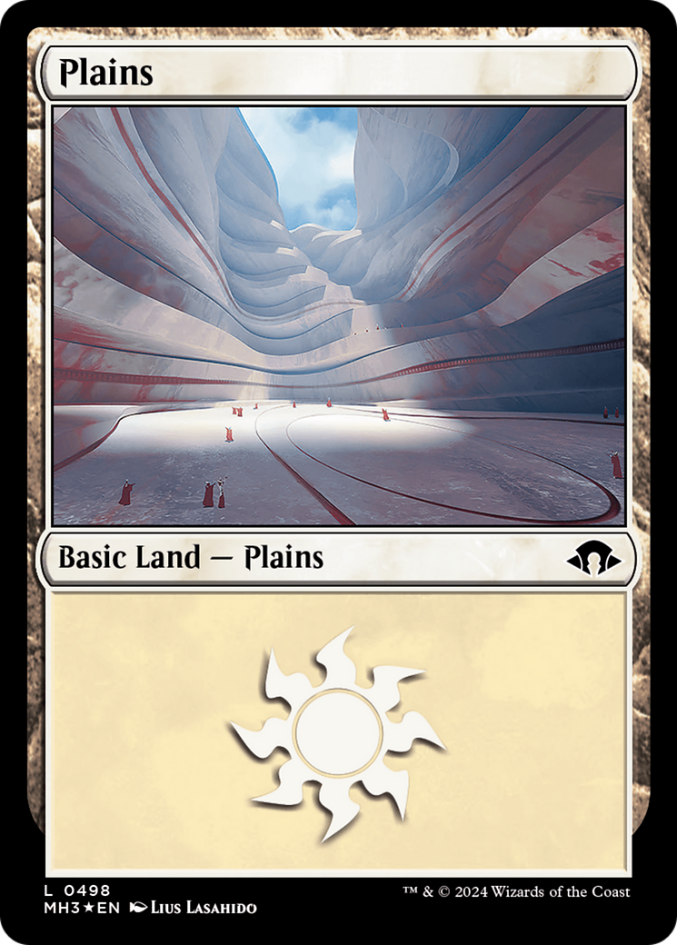 Plains (0498) (Ripple Foil) [Modern Horizons 3] | Deep Dive Games St. Marys
