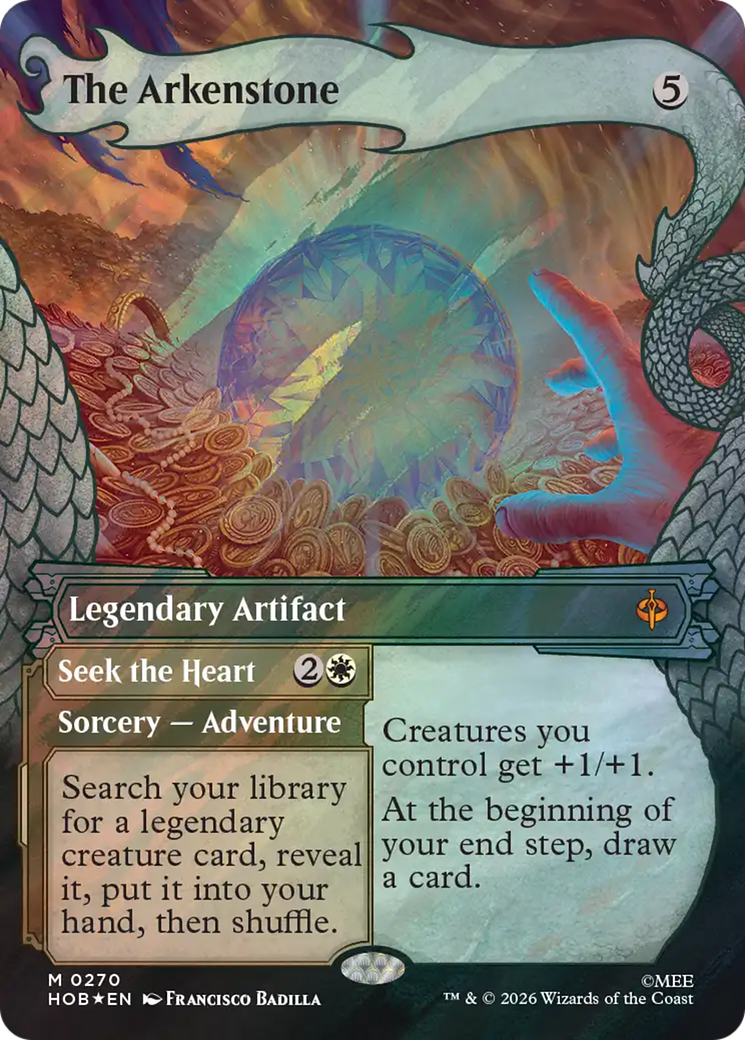 The Arkenstone (Showcase) (Surge Foil) [The Hobbit] | Deep Dive Games St. Marys