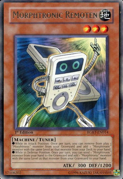 Morphtronic Remoten [RGBT-EN014] Rare | Deep Dive Games St. Marys