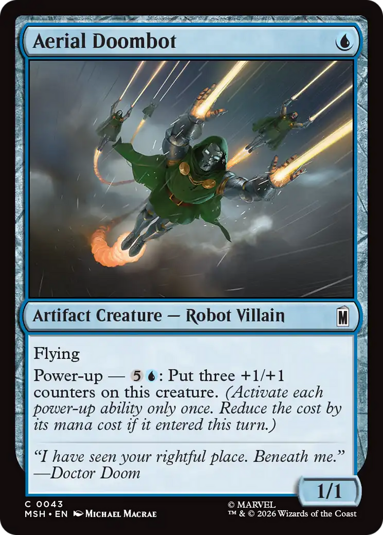 Aerial Doombot [Marvel Super Heroes] | Deep Dive Games St. Marys