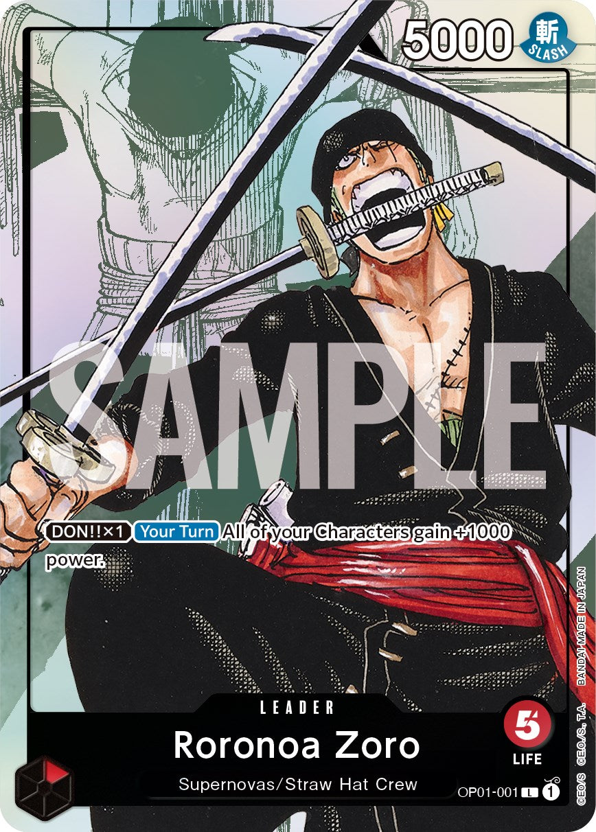 Roronoa Zoro (Alternate Art) [One Piece Promotion Cards] | Deep Dive Games St. Marys