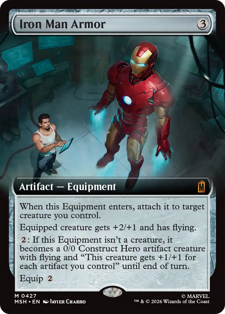 Iron Man Armor (Extended Art) [Marvel Super Heroes] | Deep Dive Games St. Marys