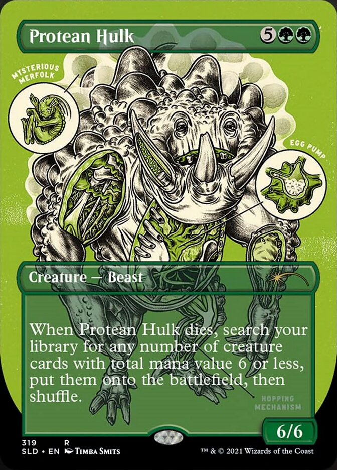 Protean Hulk (Borderless) [Secret Lair Drop Series] | Deep Dive Games St. Marys