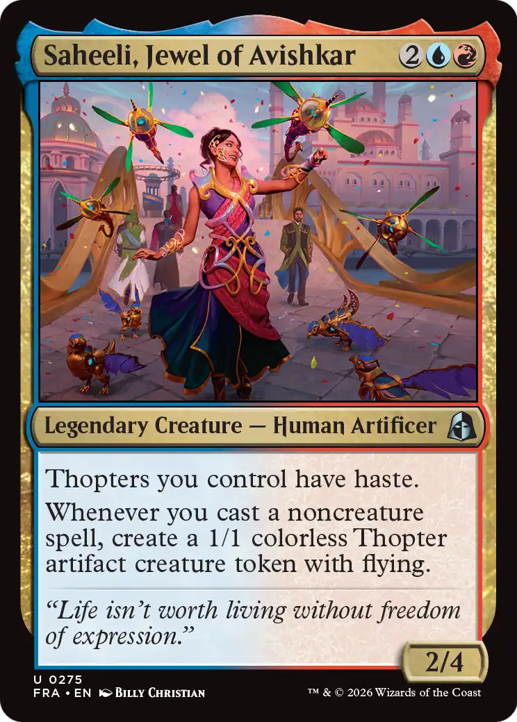 Saheeli, Jewel of Avishkar [Reality Fracture] | Deep Dive Games St. Marys