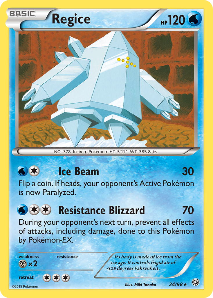Regice (24/98) [XY: Ancient Origins] | Deep Dive Games St. Marys