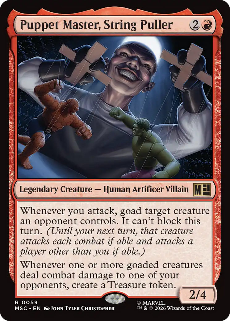 Puppet Master, String Puller [Marvel Super Heroes Commander] | Deep Dive Games St. Marys