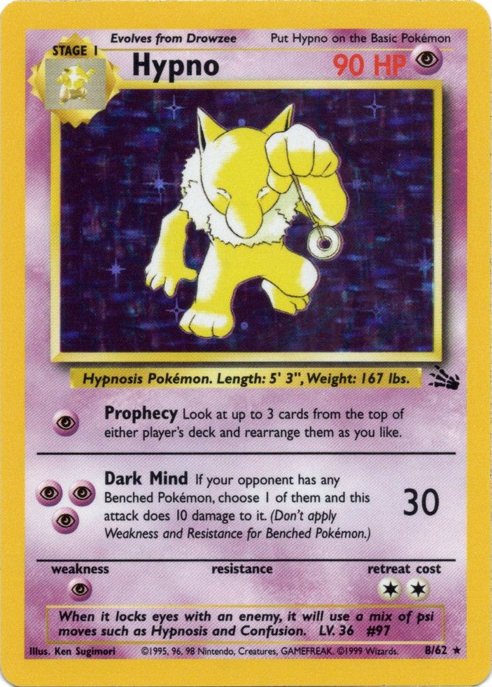 Hypno (8/62) [Fossil Unlimited] | Deep Dive Games St. Marys