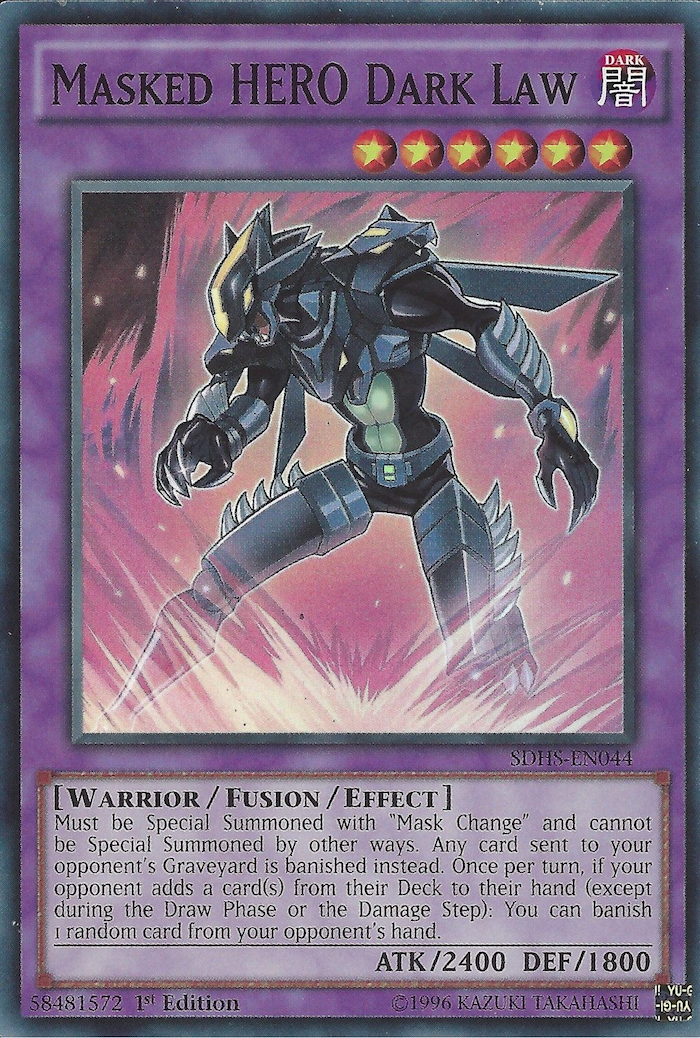 Masked Hero Dark Law [SDHS-EN044] Super Rare | Deep Dive Games St. Marys