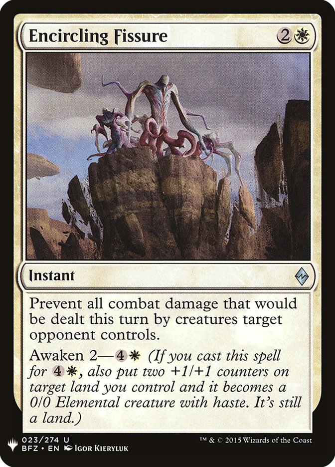 Encircling Fissure [Mystery Booster] | Deep Dive Games St. Marys