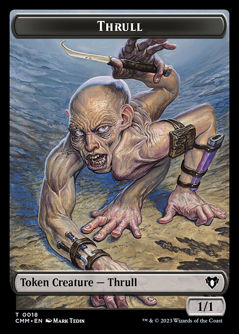 Servo // Thrull Double-Sided Token [Commander Masters Tokens] | Deep Dive Games St. Marys