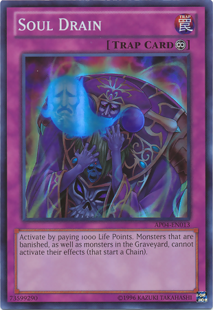 Soul Drain [AP04-EN013] Super Rare | Deep Dive Games St. Marys