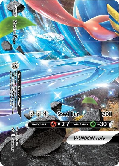 Zacian V-Union (SWSH165) [Sword & Shield: Black Star Promos] | Deep Dive Games St. Marys