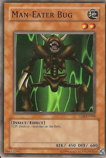 Man-Eater Bug [LOB-EN108] Super Rare | Deep Dive Games St. Marys
