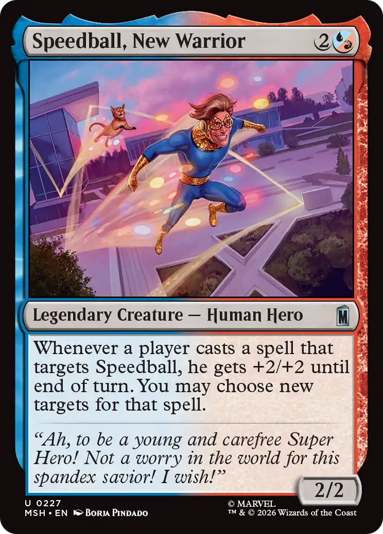 Speedball, New Warrior [Marvel Super Heroes] | Deep Dive Games St. Marys