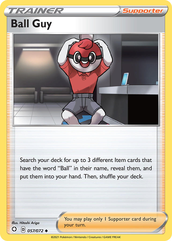 Ball Guy (057/072) [Sword & Shield: Shining Fates] | Deep Dive Games St. Marys