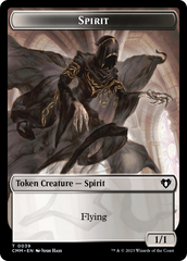 Spirit // Eldrazi Scion Double-Sided Token [Commander Masters Tokens] | Deep Dive Games St. Marys
