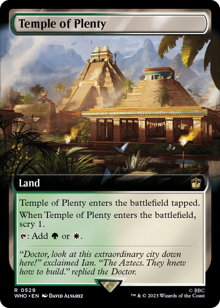 Temple of Plenty (Extended Art) [Doctor Who] | Deep Dive Games St. Marys