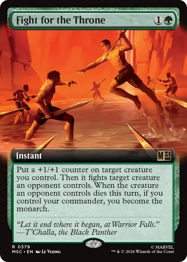 Fight for the Throne (Extended Art) [Marvel Super Heroes Commander] | Deep Dive Games St. Marys