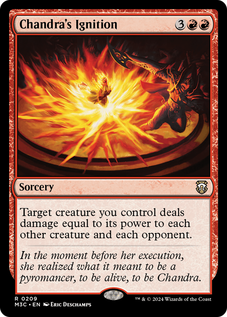 Chandra's Ignition [Modern Horizons 3 Commander] | Deep Dive Games St. Marys