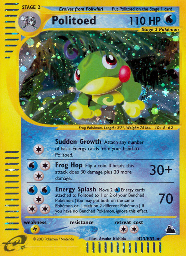 Politoed (H23/H32) [Skyridge] | Deep Dive Games St. Marys