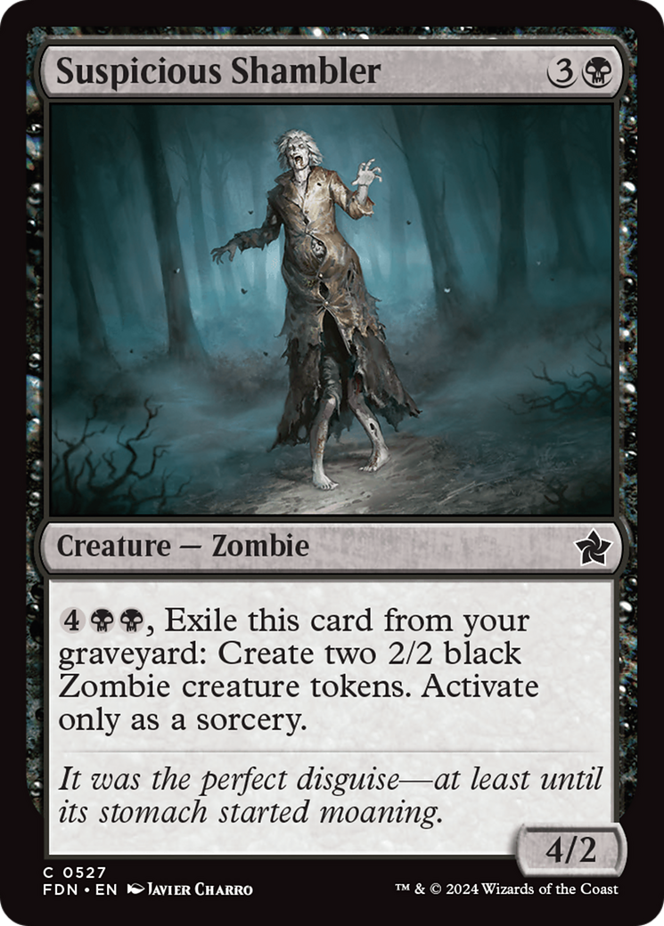 Suspicious Shambler [Foundations] | Deep Dive Games St. Marys