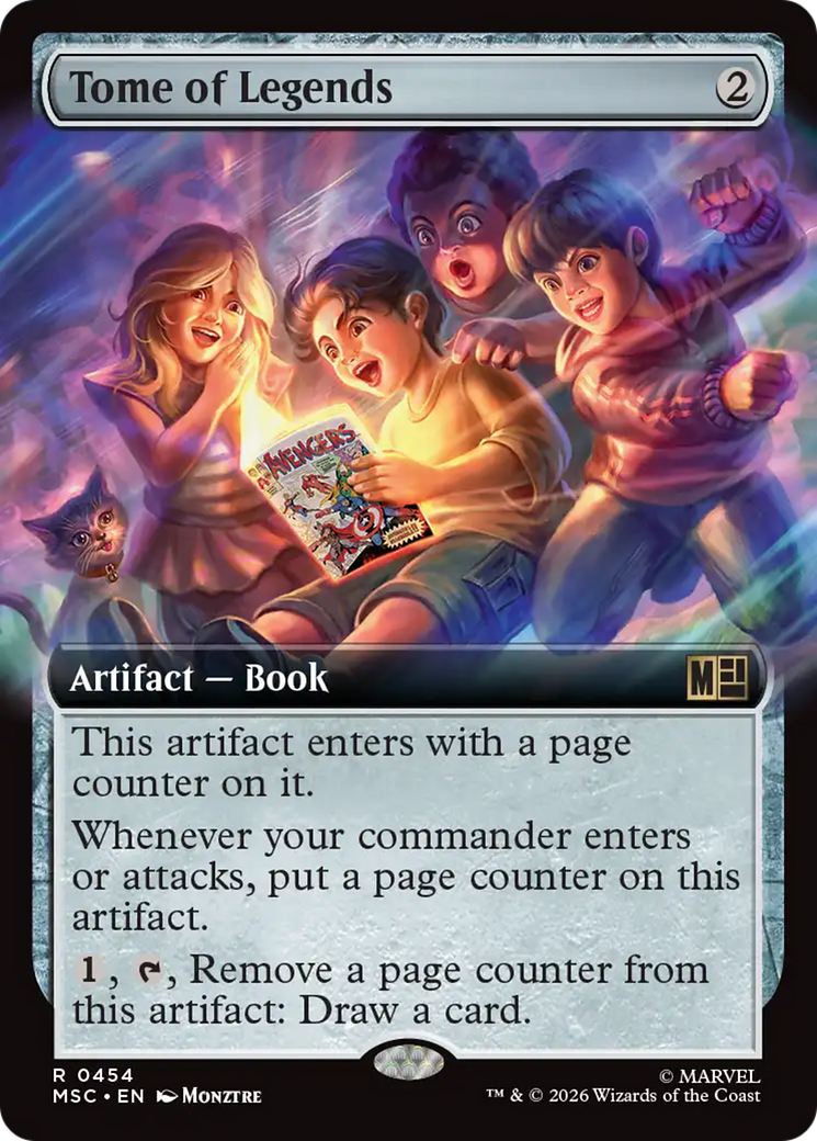 Tome of Legends (Extended Art) [Marvel Super Heroes Commander] | Deep Dive Games St. Marys