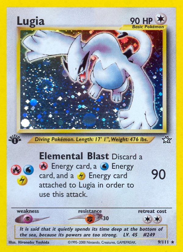 Lugia (9/111) [Neo Genesis 1st Edition] | Deep Dive Games St. Marys