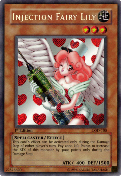 Injection Fairy Lily [LOD-100] Secret Rare | Deep Dive Games St. Marys