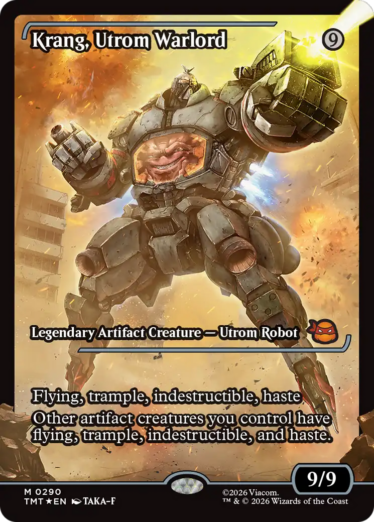 Krang, Utrom Warlord (Showcase) [Teenage Mutant Ninja Turtles] | Deep Dive Games St. Marys