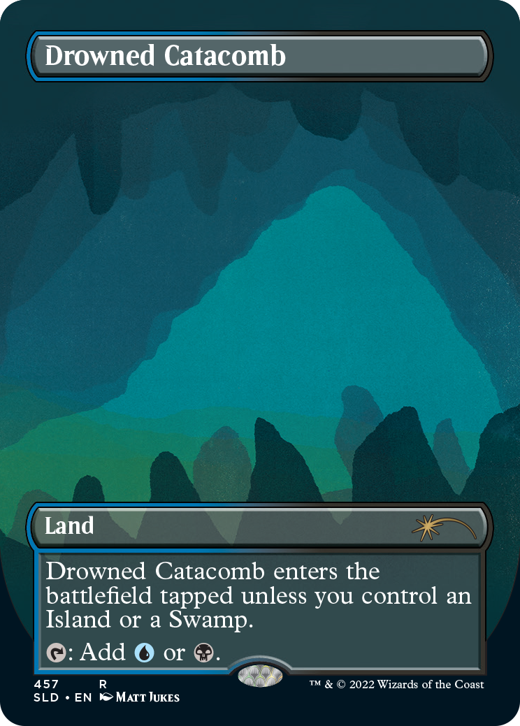 Drowned Catacomb (Borderless) [Secret Lair Drop Series] | Deep Dive Games St. Marys