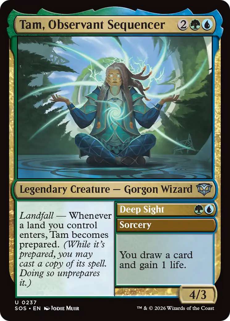 Tam, Observant Sequencer [Secrets of Strixhaven] | Deep Dive Games St. Marys