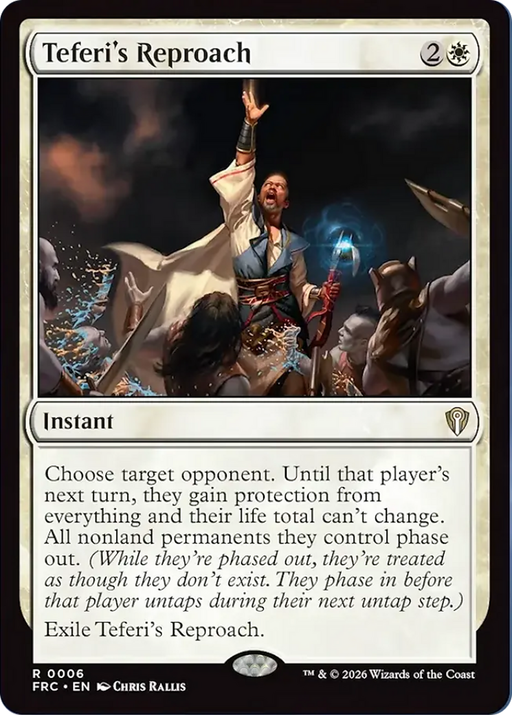 Teferi's Reproach [Reality Fracture Commander] | Deep Dive Games St. Marys