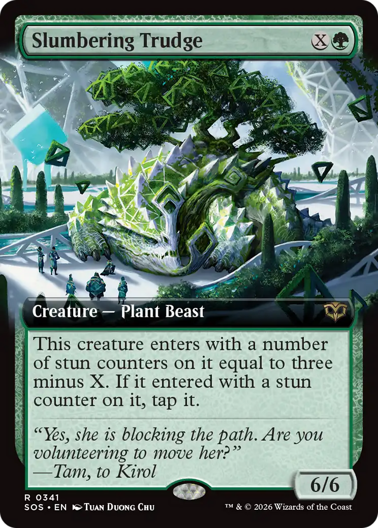 Slumbering Trudge (Extended Art) [Secrets of Strixhaven] | Deep Dive Games St. Marys