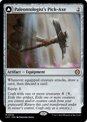 Paleontologist's Pick-Axe (Extended Art) [The Lost Caverns of Ixalan Commander] | Deep Dive Games St. Marys