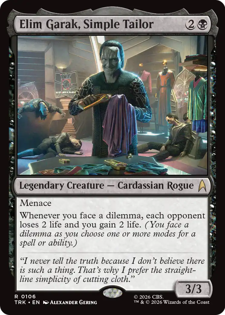 Elim Garak, Simple Tailor [Star Trek] | Deep Dive Games St. Marys