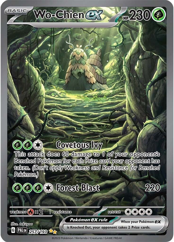 Wo-Chien ex (257/193) [Scarlet & Violet: Paldea Evolved] | Deep Dive Games St. Marys