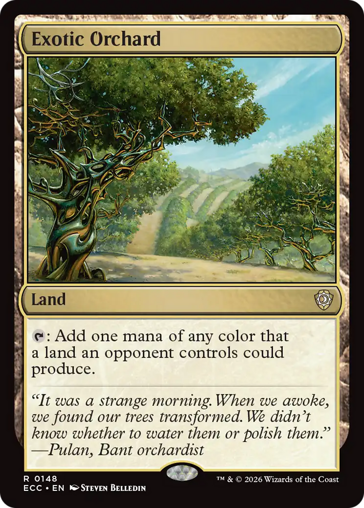 Exotic Orchard [Lorwyn Eclipsed Commander] | Deep Dive Games St. Marys