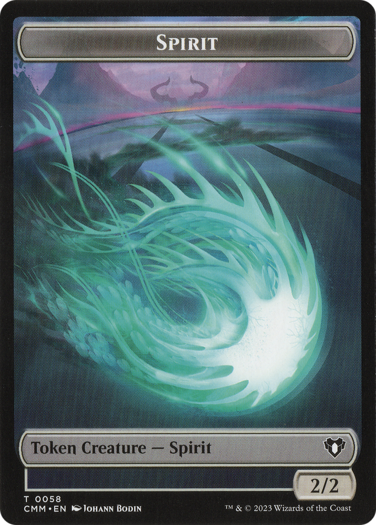 Eldrazi Scion // Spirit (0058) Double-Sided Token [Commander Masters Tokens] | Deep Dive Games St. Marys