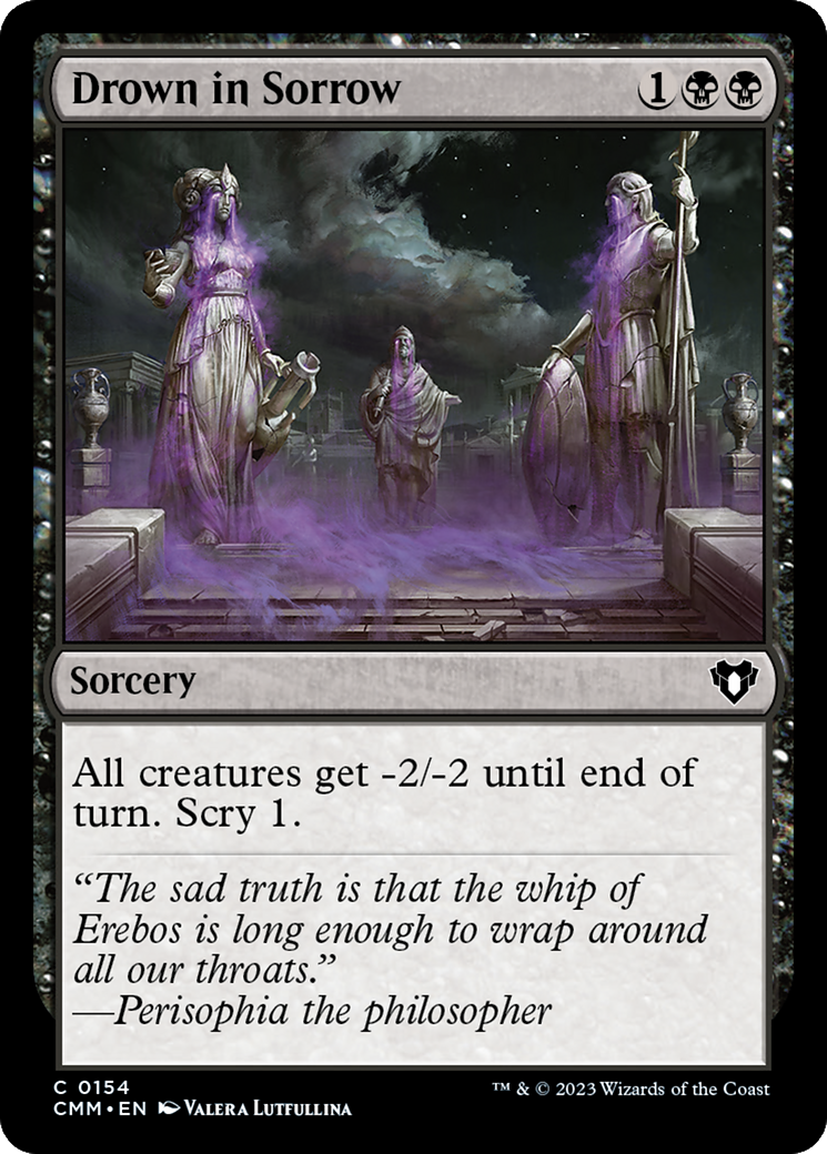 Drown in Sorrow [Commander Masters] | Deep Dive Games St. Marys