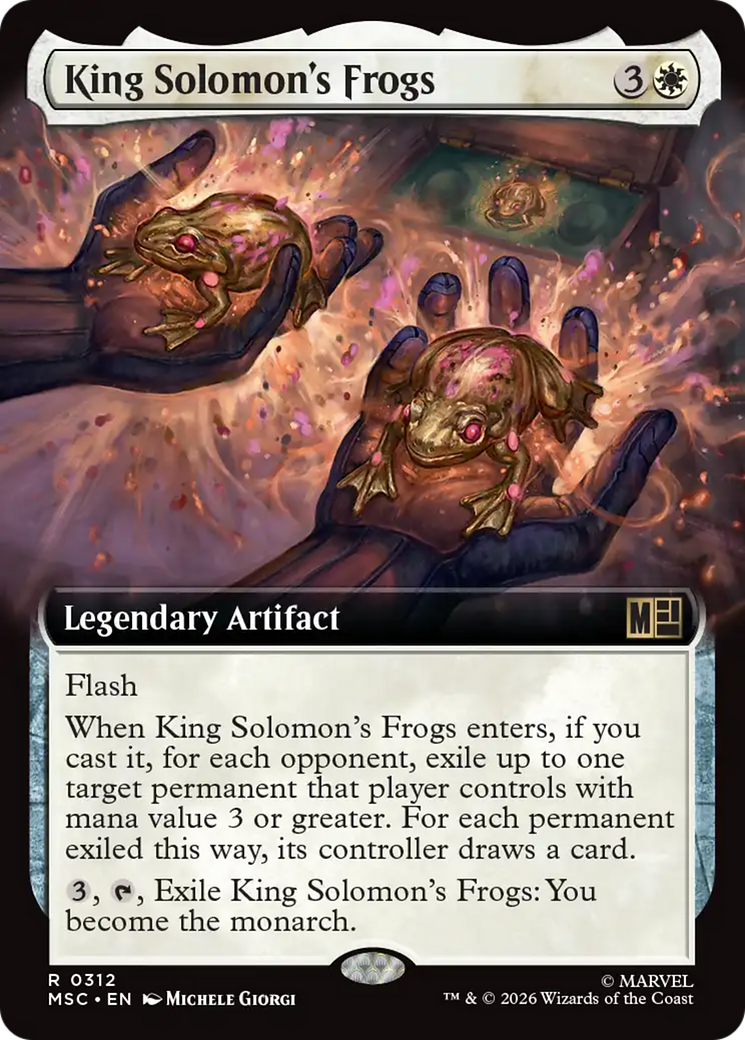 King Solomon's Frogs (Extended Art) [Marvel Super Heroes Commander] | Deep Dive Games St. Marys
