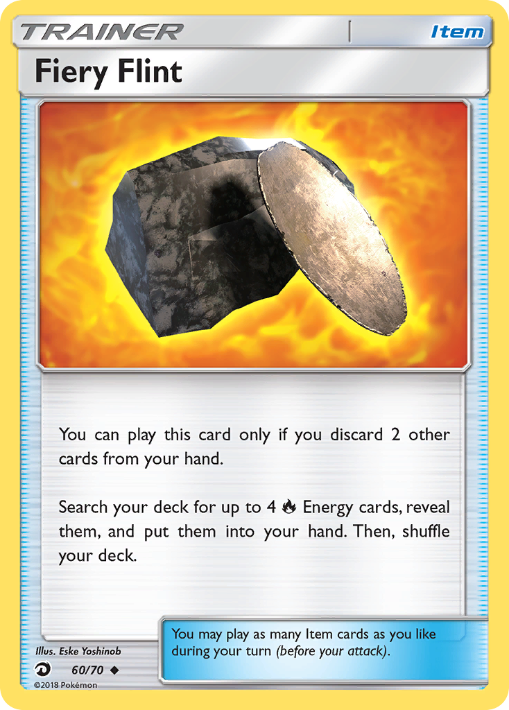 Fiery Flint (60/70) [Sun & Moon: Dragon Majesty] | Deep Dive Games St. Marys