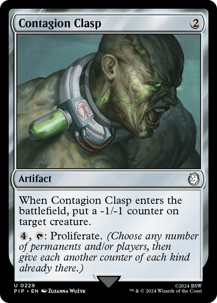 Contagion Clasp [Fallout] | Deep Dive Games St. Marys