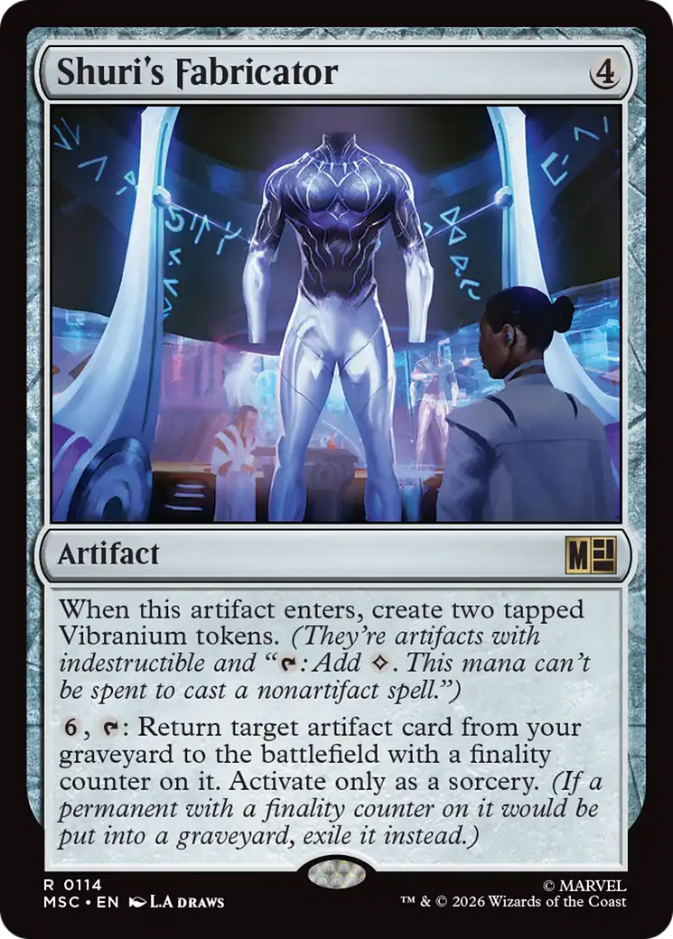 Shuri's Fabricator (Surge Foil) [Marvel Super Heroes Commander] | Deep Dive Games St. Marys
