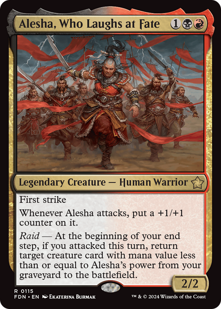 Alesha, Who Laughs at Fate [Foundations] | Deep Dive Games St. Marys