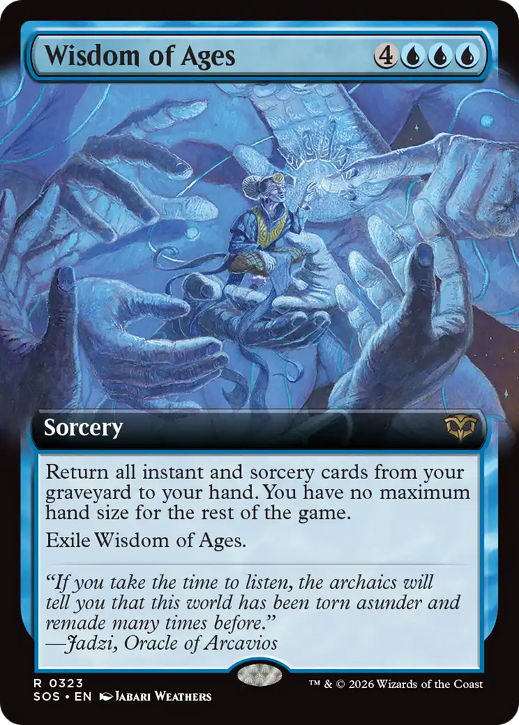 Wisdom of Ages (Extended Art) [Secrets of Strixhaven] | Deep Dive Games St. Marys