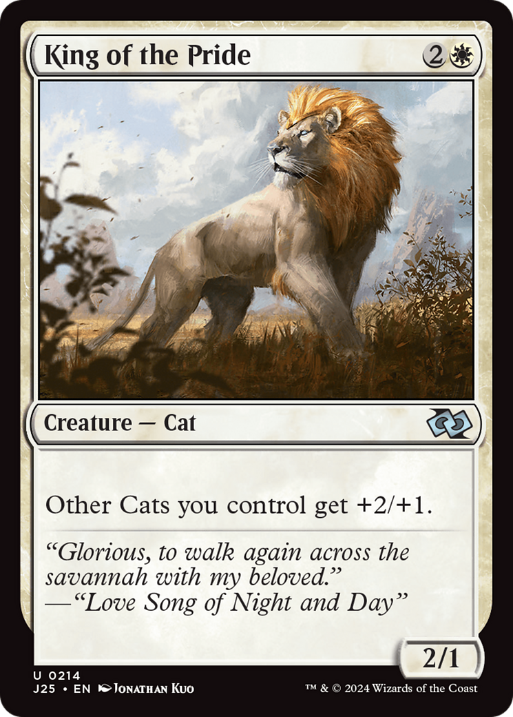 King of the Pride [Foundations Jumpstart] | Deep Dive Games St. Marys