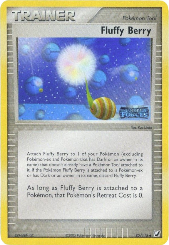 Fluffy Berry (85/115) (Stamped) [EX: Unseen Forces] | Deep Dive Games St. Marys